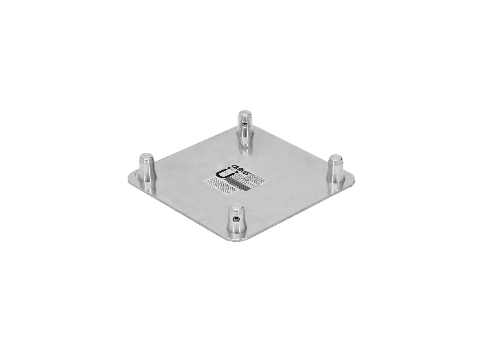 Alutruss Quadlock End Plate QQGP-Male with Connector Set