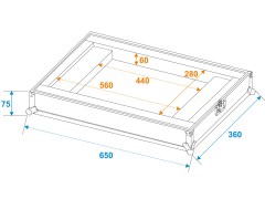 Roadinger Flightcase FT-100