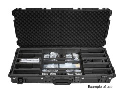 Roadinger Plastic Case for 4x AKKU IP Pixel Tube 360° CRMX